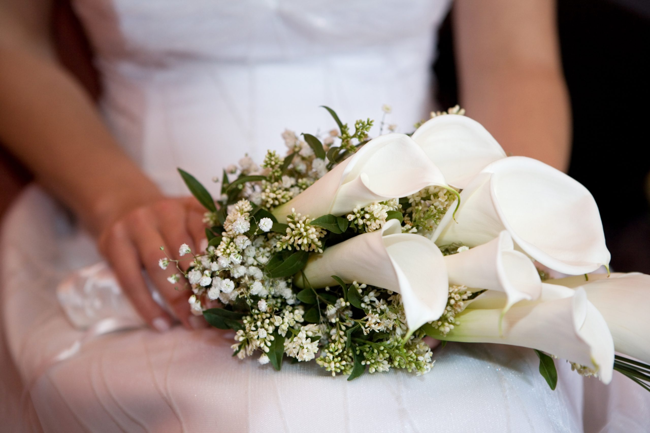 Magic Flowers - Brautstrauß weiße Calla