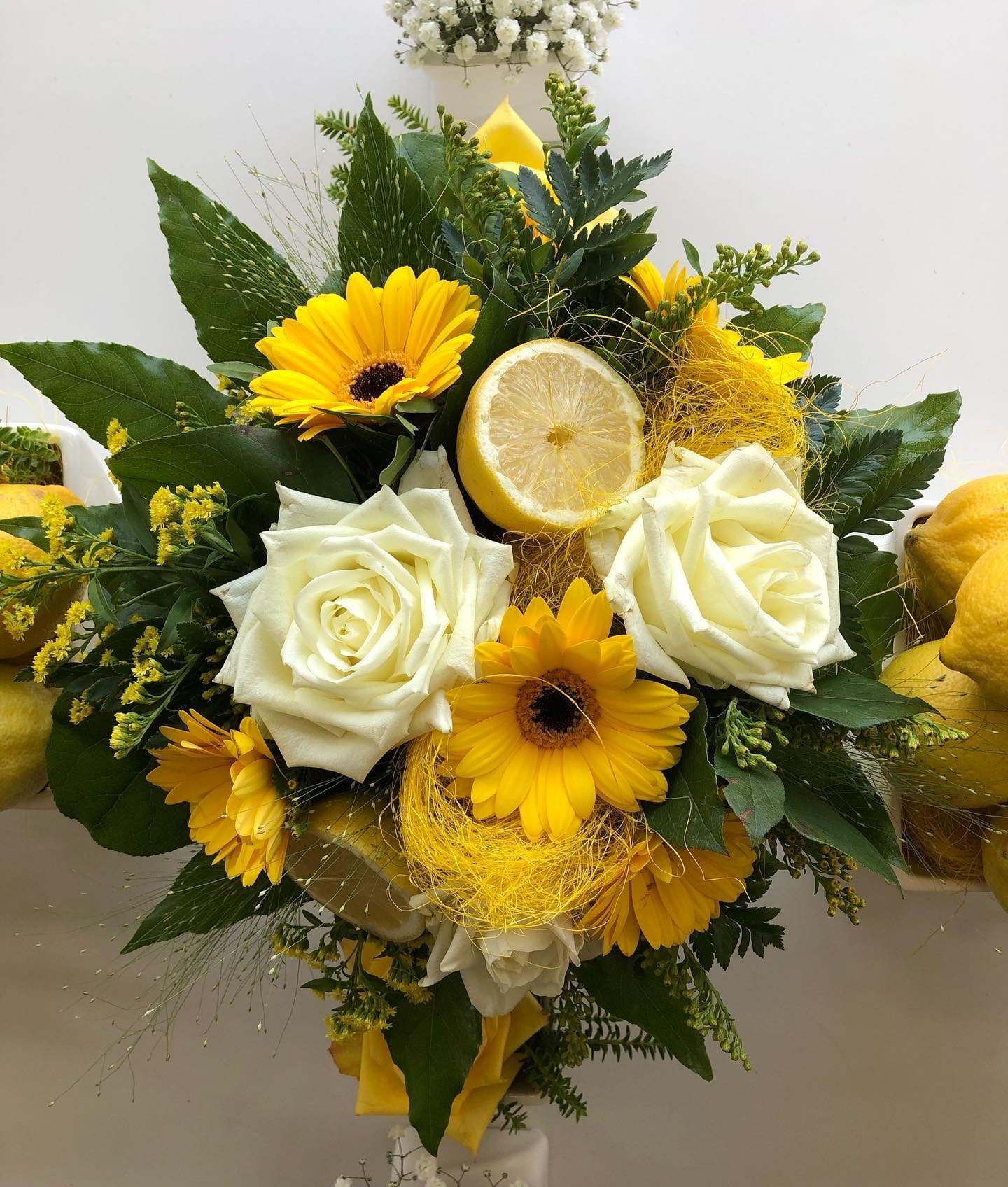 Magic Flowers - Tischdeko Blumen gelb