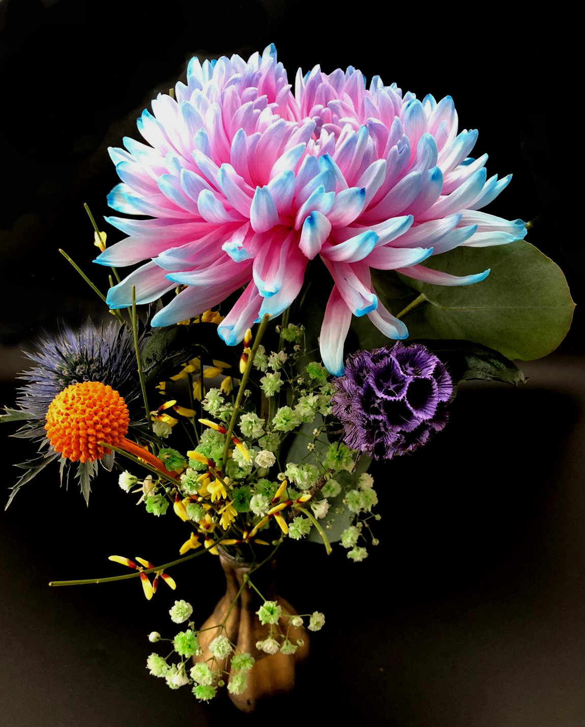 Magic Flowers - Tischdeko farbig